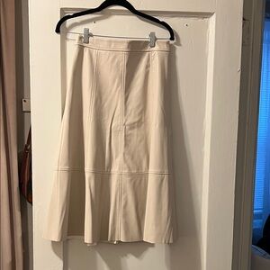 Banana Republic Light Beige A-Line Skirt